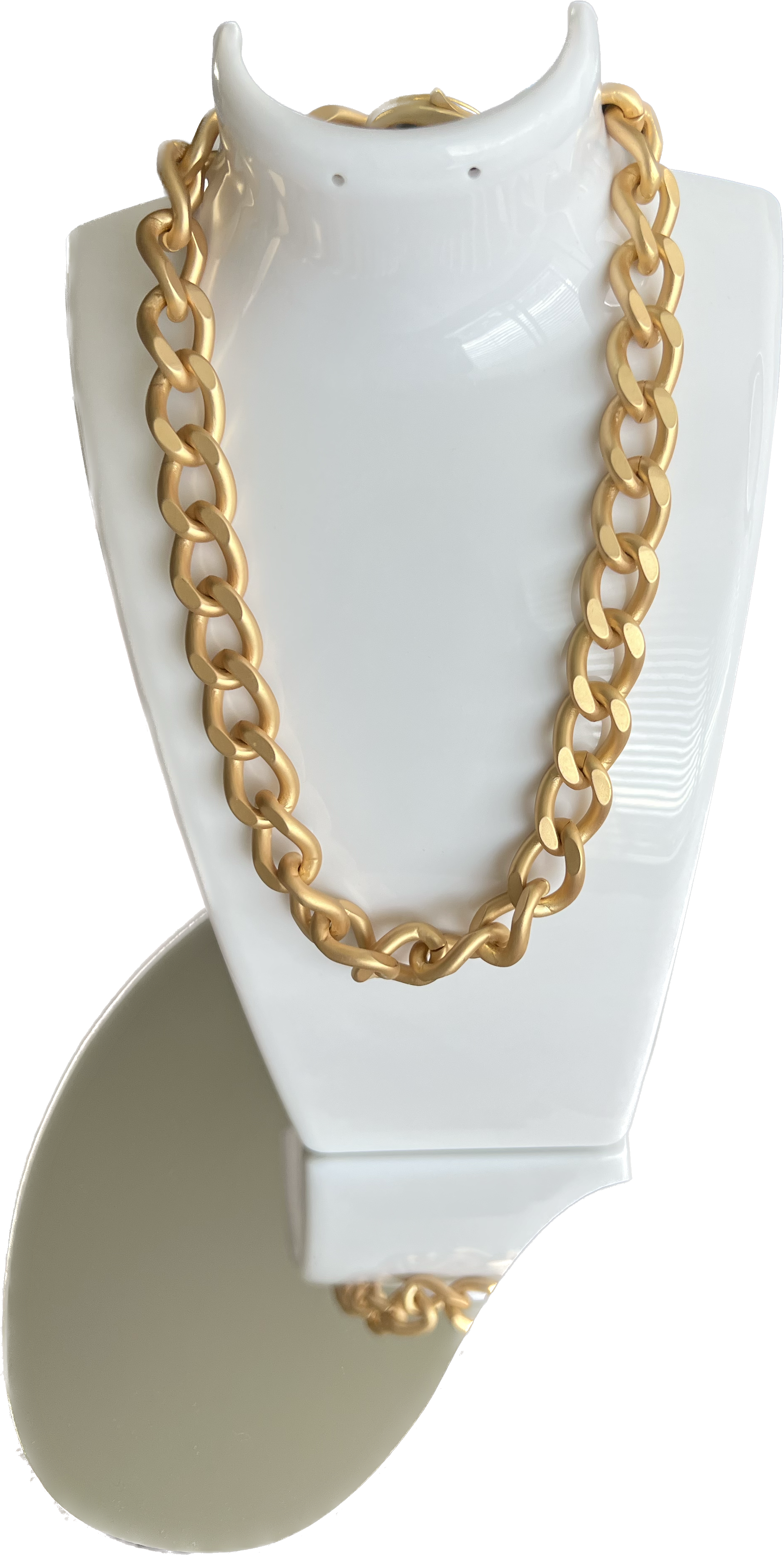 16" Gold Curb Chain