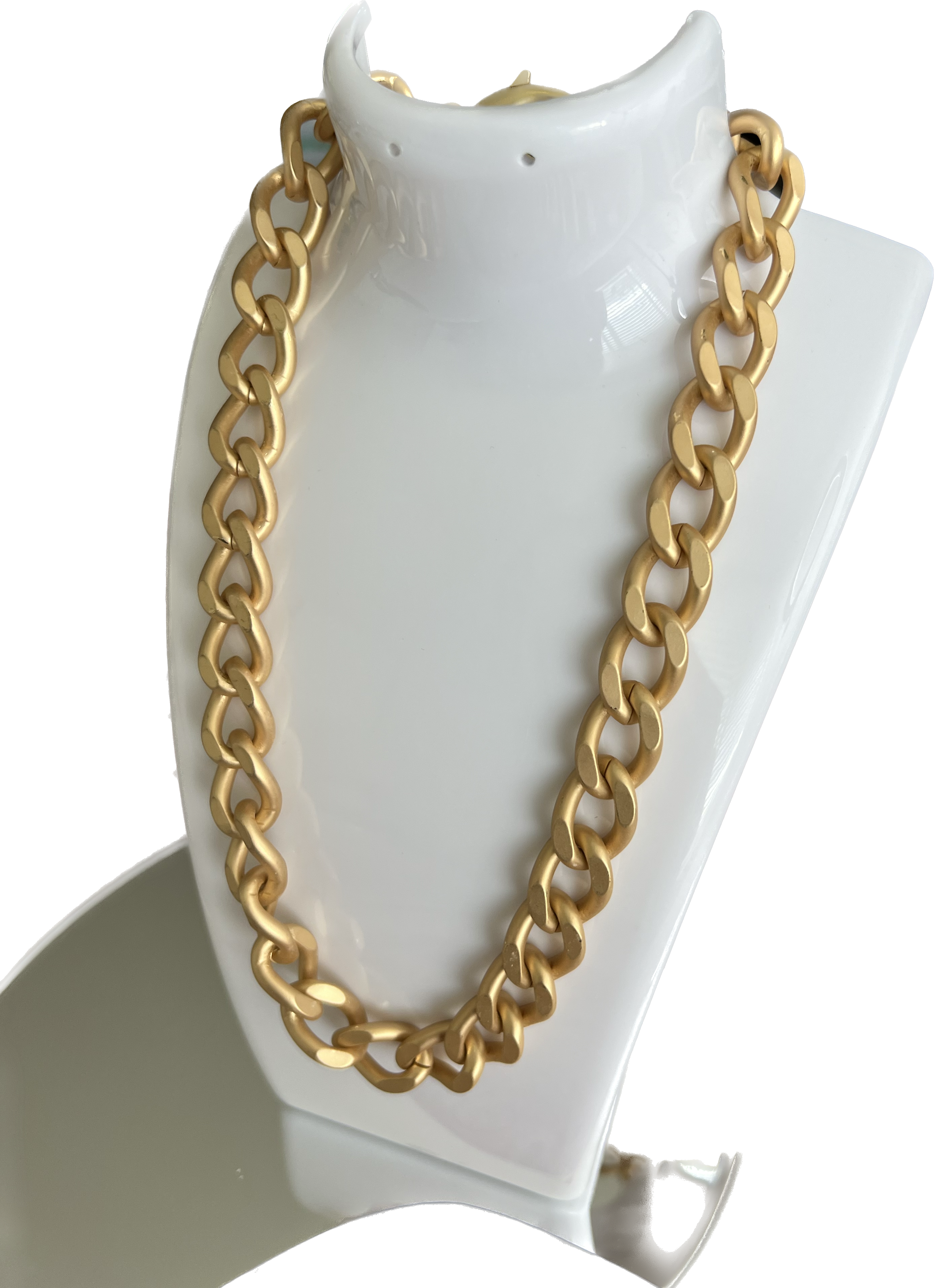 16" Gold Curb Chain