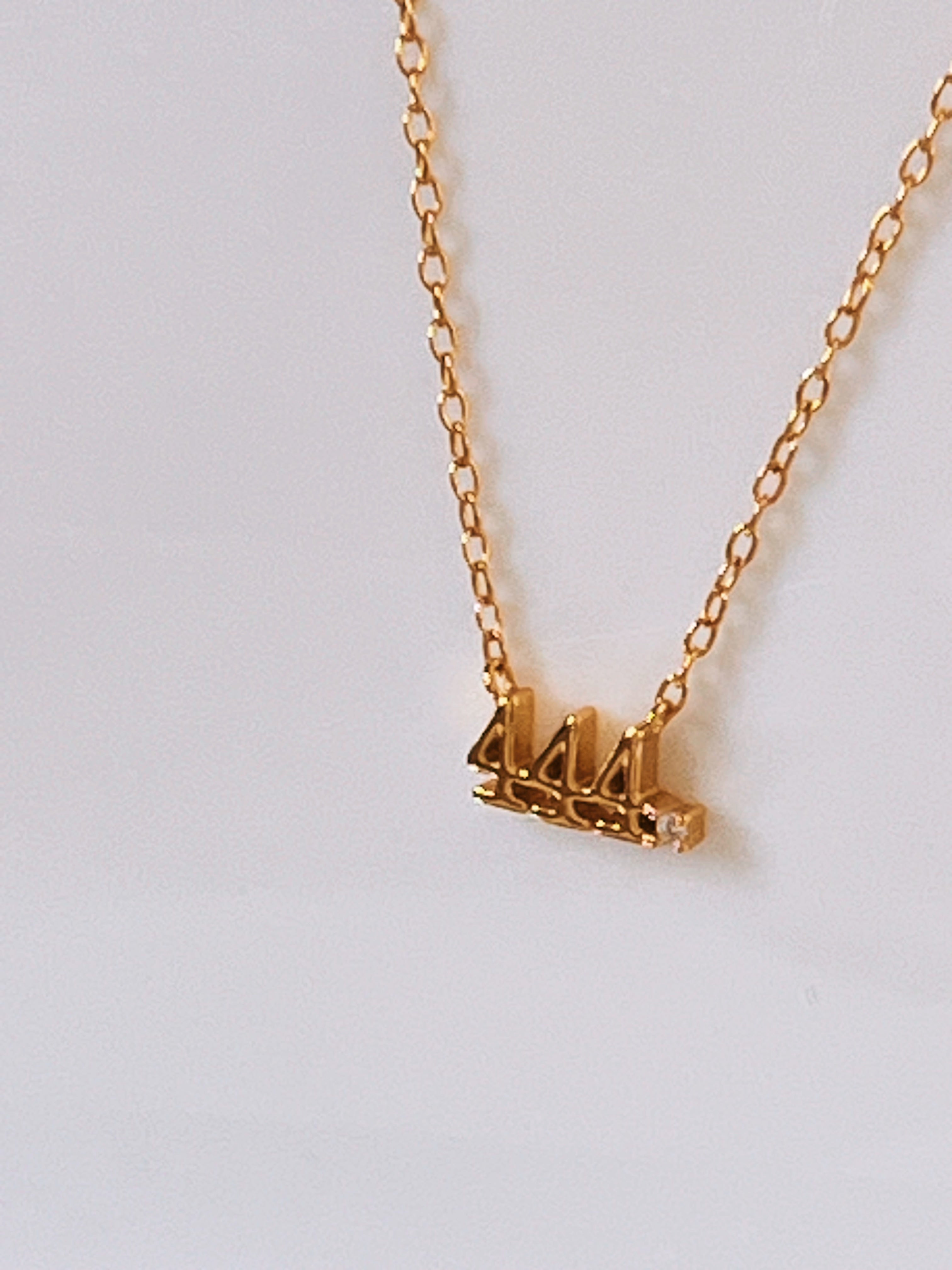 Mini 444 Necklace