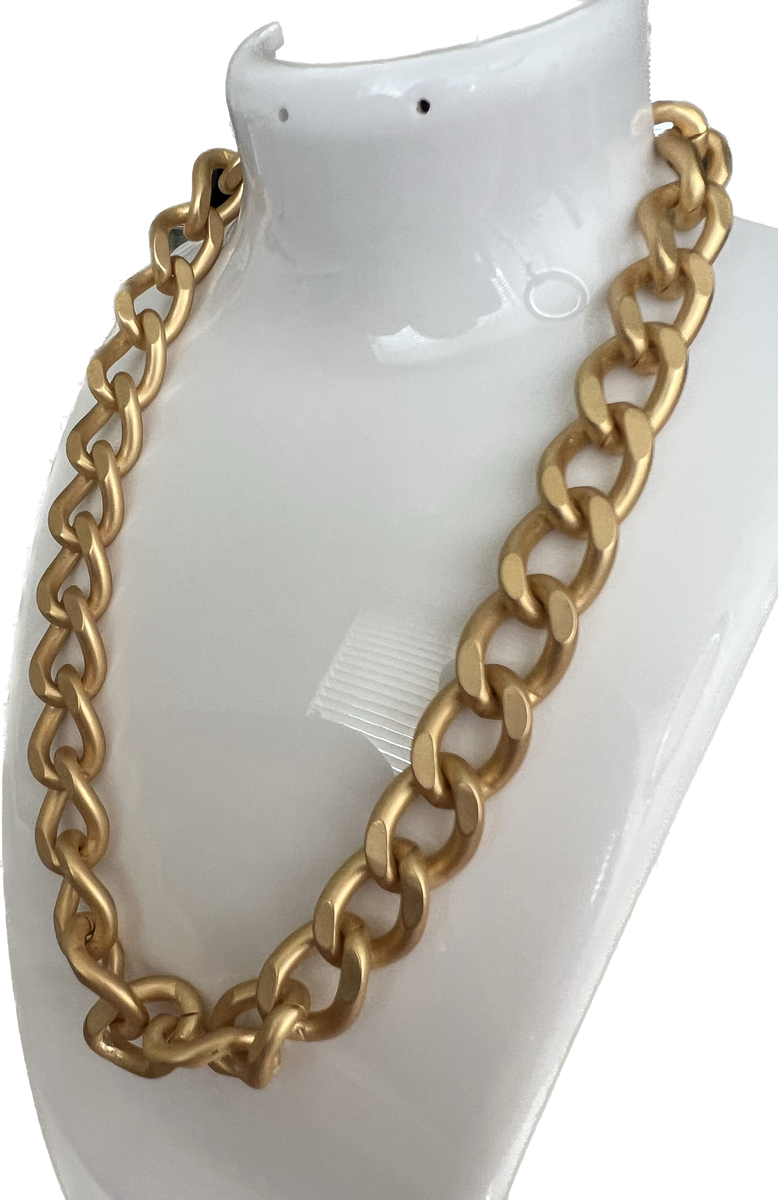 16" Gold Curb Chain